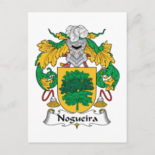 Nogueira Family Crest Vykort