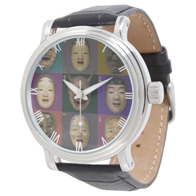 Noh masksamling armbandsur (Vinklad)