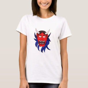 Noh Theater Hannya Japanska T Shirt