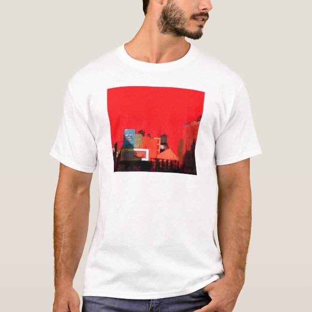 Noho som parkerar område t-shirt (Framsida)