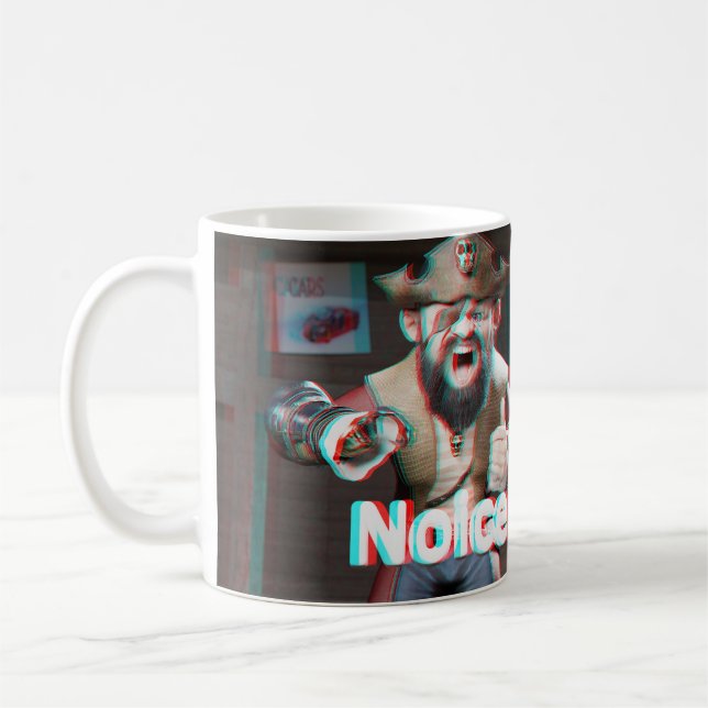 Noice! Badaz Beard 3D Coffee Mugg (Vänster)