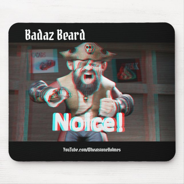 Noice! Badaz Beard 3D Musmatta (Framsidan)