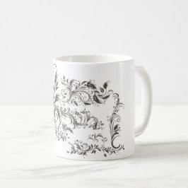 Noir Baroque - Mugg design med Mörk för prydnadsfö