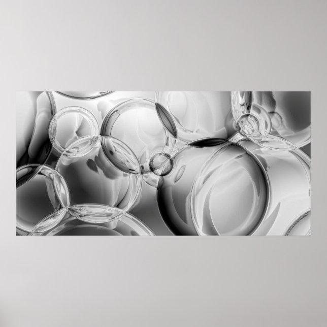 Noir Bubbles Poster (Framsidan)