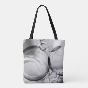 Noir Bubbles Tygkasse