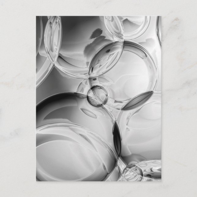 Noir Bubblor Vykort (Framsida)