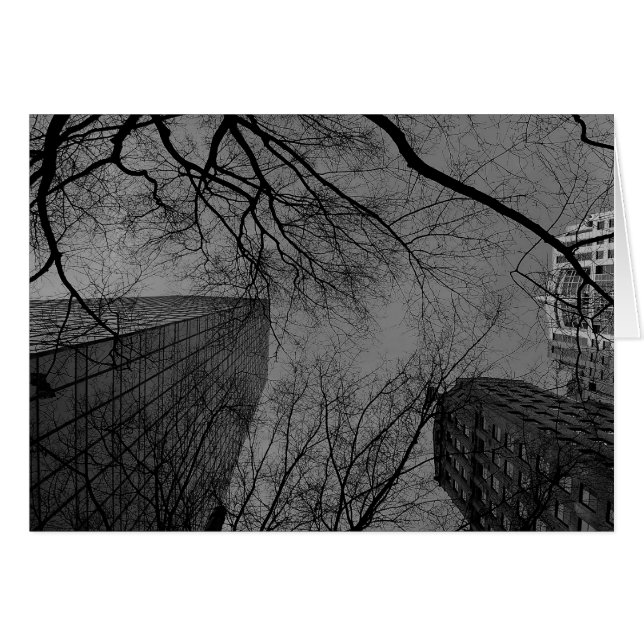 Noir City Hälsningskort (Framsidan Horizontal)