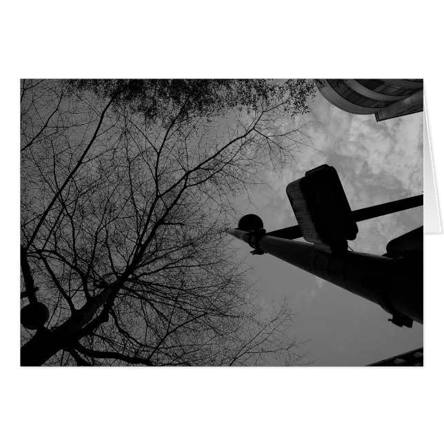 Noir City Hälsningskort (Framsidan Horizontal)