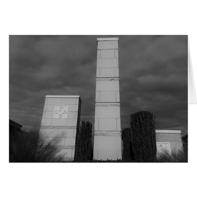 Noir City Hälsningskort (Framsidan Horizontal)