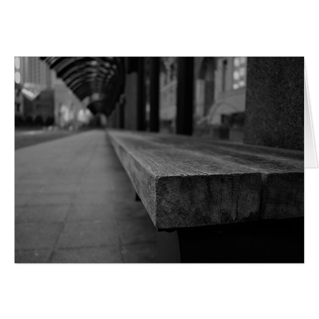 Noir City Hälsningskort (Framsidan Horizontal)