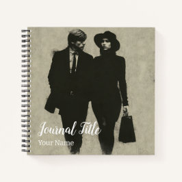 Noir Duo Journal — Anpassat namn och titel