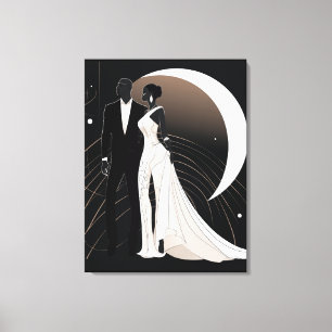 NOIR ELEGANCE #1 CANVASTRYCK