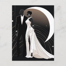 NOIR ELEGANCE #1 POSTCARD VYKORT