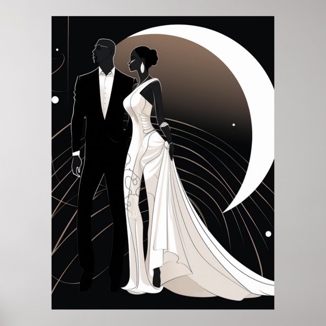 NOIR ELEGANCE #1 POSTER (Framsidan)
