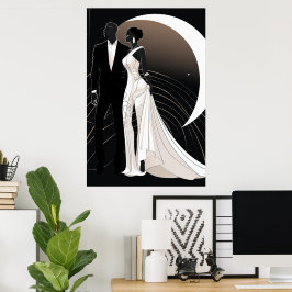 NOIR ELEGANCE #1  POSTER