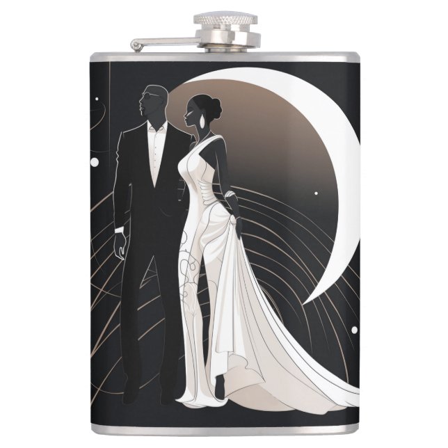 NOIR ELEGANCE #1 Vinylomformad kolv Fickplunta (Framsidan)