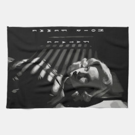 Noir Femme Fatale Kökshandduk