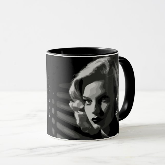 Noir Femme Fatale Mugg (Framsida höger)
