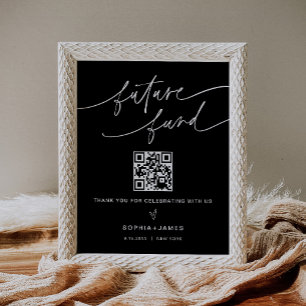 NOIR Future Fund Venmo Sign Poster
