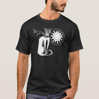 noir grundläggande mörk T-tröja för chatta T-shirt