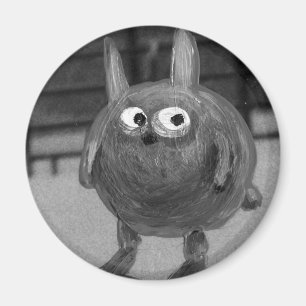 Noir kanin magnet