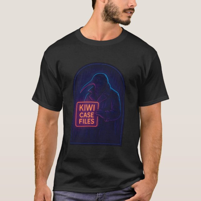 Noir Kiwi Case Files T Shirt (Framsida)