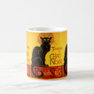 noir le-chatta, art nouveau kaffemugg
