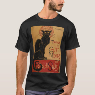 Noir Le-chatta - Steinlen Tee Shirt