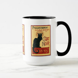 Noir mugg för chatta