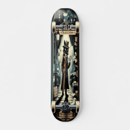 Noir Mystique Mini Skateboard Bräda 18,5 Cm