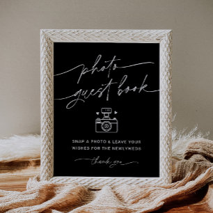 NOIR Photo Guest Bok Sign Poster
