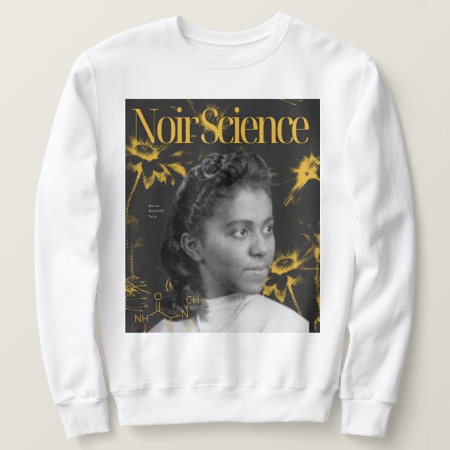 Noir Science Capsule: A Black History Collection Lång Ärmad Tröja (Design framsida)