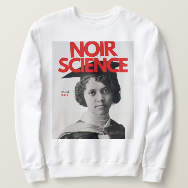 Noir Science Capsule: A Black History Collection Lång Ärmad Tröja (Design framsida)