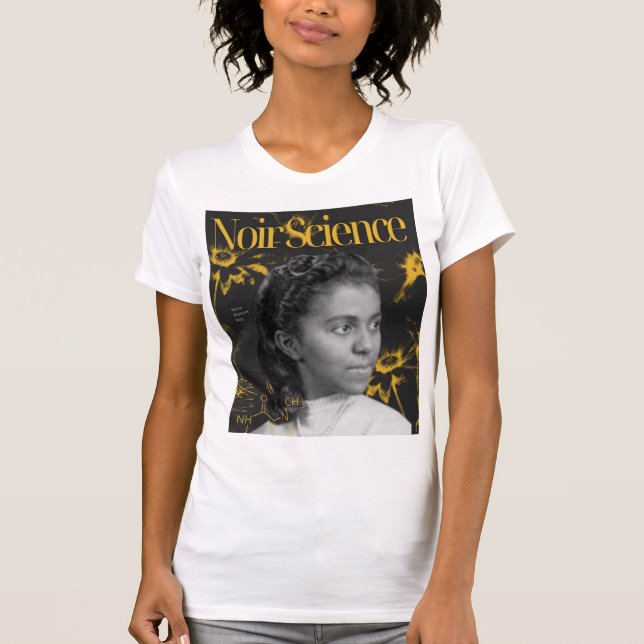 Noir Science Capsule Collection:Marie Maynard Daly T Shirt (Framsida)