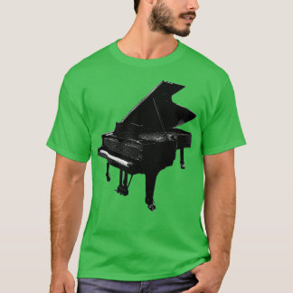 Noir Stil Grand Piano T Shirt