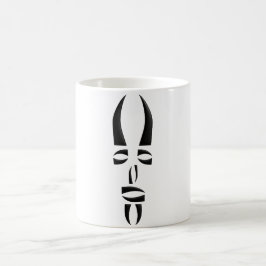 Noir Totem-mugg Kaffemugg
