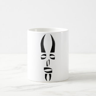 Noir Totem-mugg Kaffemugg