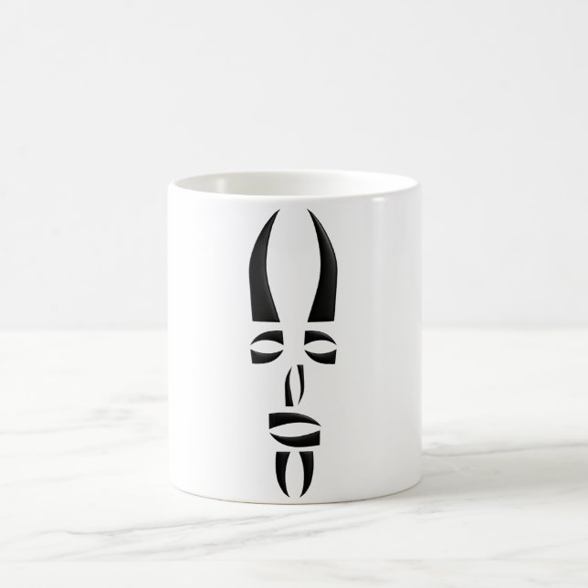 Noir Totem-mugg  Kaffemugg (Center)