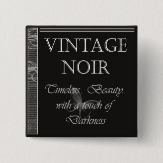 Noir vintage knäppas knapp
