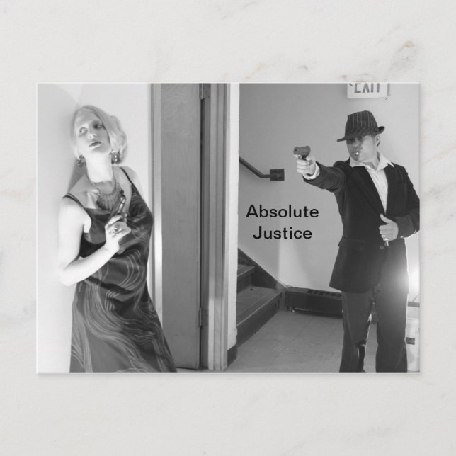 Noir-vykort Vykort (Framsida)