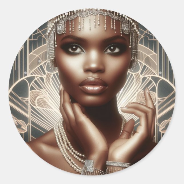 Noire Belle Klistermärke (Framsida)