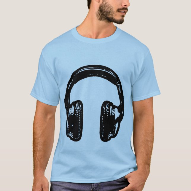 NOISEtrends hörlurarutslagsplats Tee (Framsida)