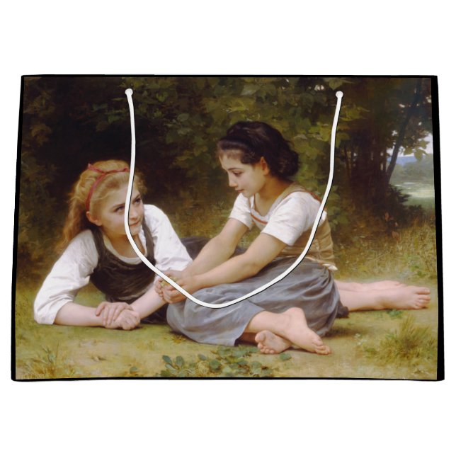 Noisettes: Unga flickor som samlar in hasselnötter (Framsidan)