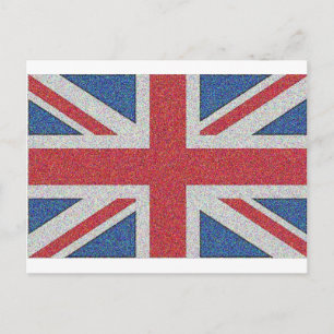Noisy Union Jack Vykort