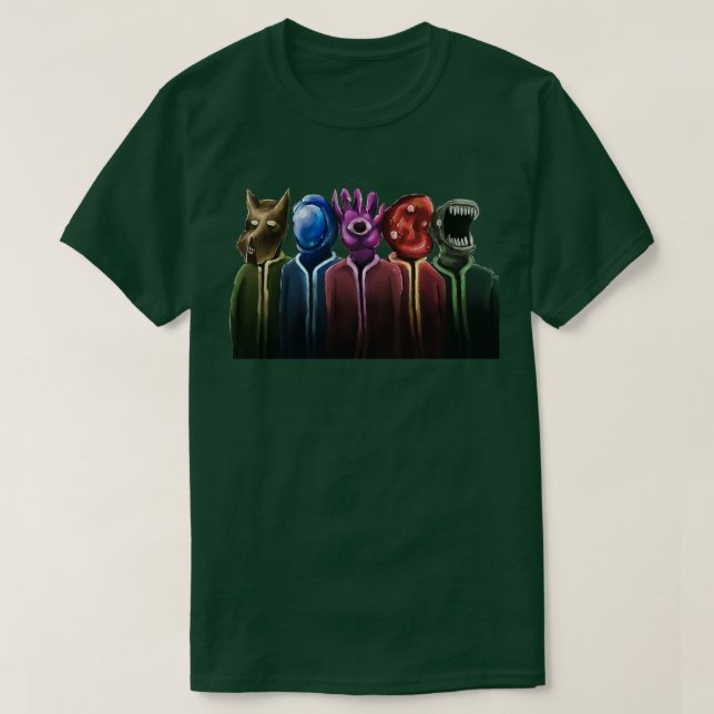 Noita Game Monsters T Shirt (Design framsida)