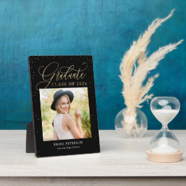 Nöjaktig EDITABLE FÄRG Studenten Plaque