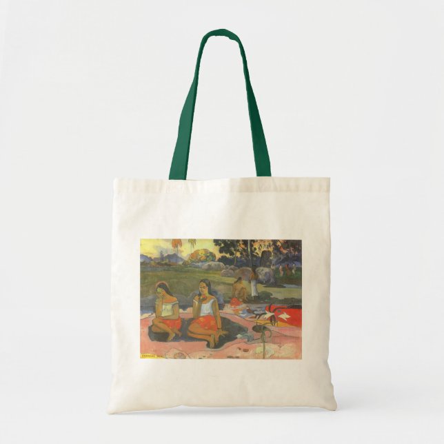 Nöjd dåsighet av Paul Gauguin, Vintage Art Tygkasse (Framsidan)