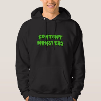NÖJD HOODIE FÖR MONSTERKLASSIKERSVART