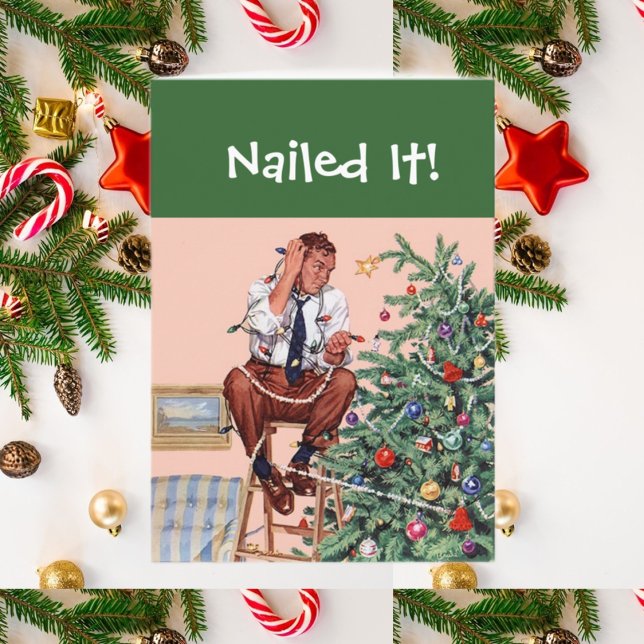 Nöjde det! Julgran Helgkort (Skapare uppladdad)