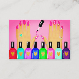 Nöjde det! Salon Rosa Visitkort